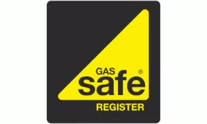 Yellow and Black Gas safe register logo - essential for any professional conducting a boiler service