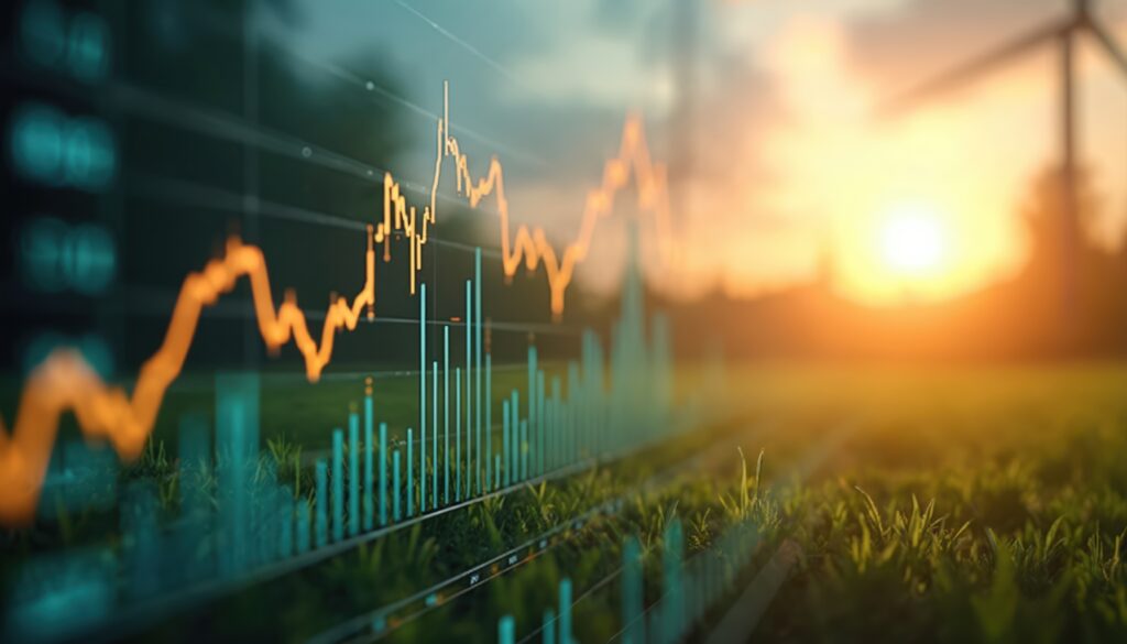 Graph or infographic showing energy cost savings comparison