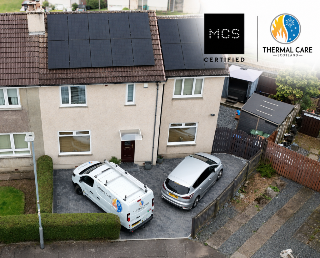 Domestic solar install by MCS certified installer